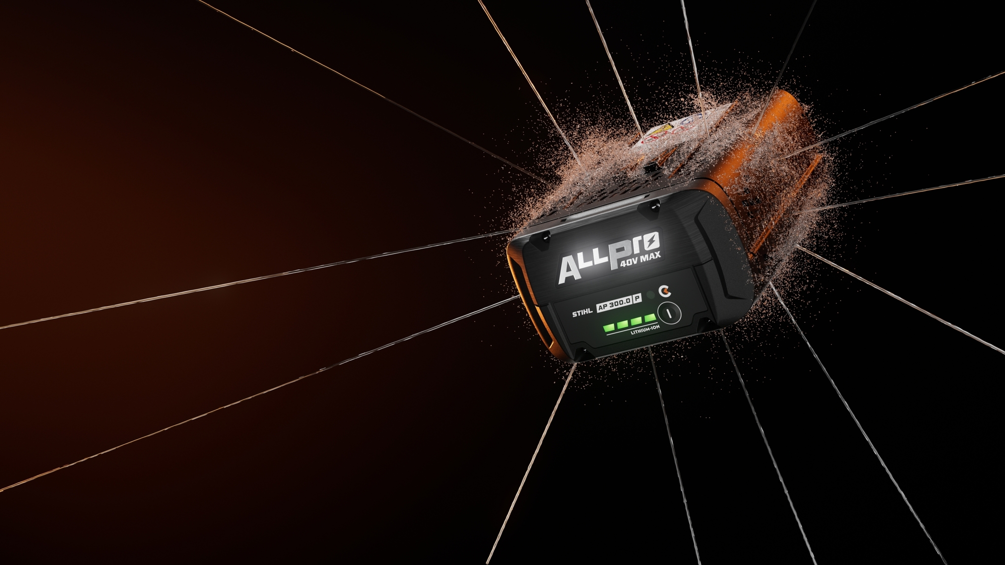 Protection IPX5 pour les batteries ALLPRO