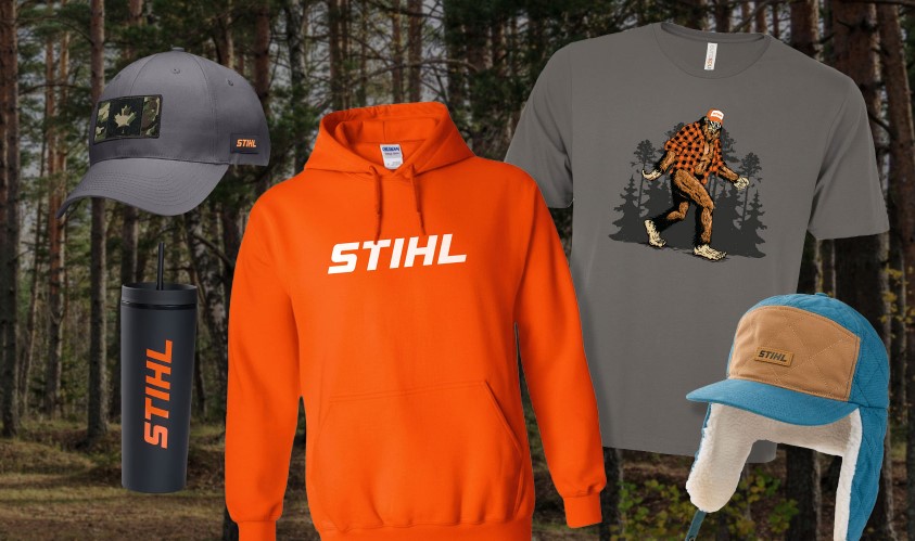 A STIHL Outfitters, buy your STIHL merchandise.